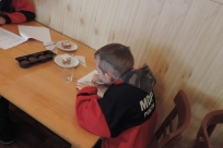 Uczniowie podczas testów